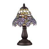 Tiffany Mix-N-Match Table Lamp in Tiffany Bronze - Elk Lighting 080-TB-28