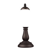 Tiffany Mix-N-Match Table Lamp in Tiffany Bronze - NO SHADE - Elk Lighting 080-TB-LG
