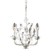 Casual Circeo Crystal Mini Chandelier - Elk Lighting 18112/3