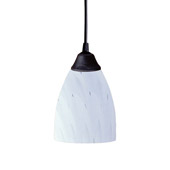 Contemporary Classico Mini Pendant - Elk Lighting 406-1WH