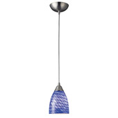 Contemporary Arco Baleno Mini Pendant - Elk Lighting 416-1S