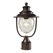 Traditional Searsport Outdoor Post Light - Elk Lighting 45032/1