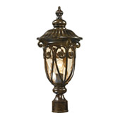 Logansport 1 Light Outdoor Post Lamp In Hazelnut Bronze - Elk Lighting 45073/1
