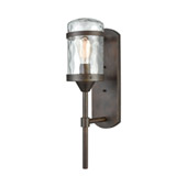 Torch 1-Light Outdoor Wall Lamp in Hazelnut Bronze - Elk Lighting 45411/1