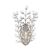 Crystique 1-Light Sconce in Polished Chrome with Clear Crystal - Elk Lighting 45460/1