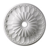 Classic/Traditional Melon Reed Medallion - Elk Lighting M1009WH