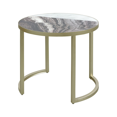 ELK Home 1114-407 Split Personality Accent Table