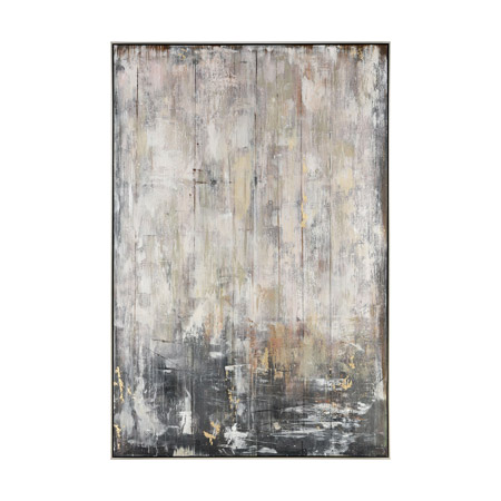 ELK Home 1219-059 Flowing Abstract Wall Decor in Brown and Grey