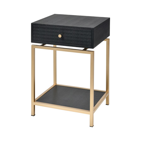 ELK Home 3169-150 Clancy Accent Table in Black
