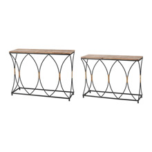 ELK Home 3200-257/S2 Fisher Island Console Tables (Set of 2)