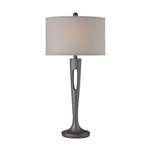 ELK Home D3991 Martcliff Table Lamp in Pewter