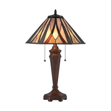 ELK Home D4085 Craftsman Foursquare 2-Light Table Lamp