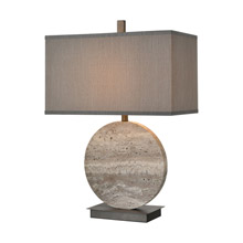 ELK Home D4232 Vermouth Table Lamp in Dark Dunbrook and Grey Stone