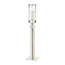 ELK Home D4404XC Tall Guy Candle Holder in Chrome and Clear