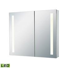 ELK Home LMC3K-3227-PL2 32x27-inch LED Mirrored Medicine Cabinet