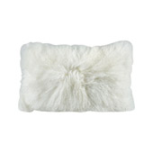 Apres-ski Pillow - White - ELK Home 5227-004