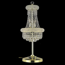 Elegant Lighting 1800TL12G/EC Crystal Primo Table Lamp - (Clear)