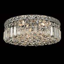 Elegant Lighting 2030F14C/EC Crystal Maxime Flush Mount Ceiling Light Fixture - (Clear)