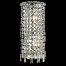 Elegant Lighting 2031W8C/EC Crystal Maxime Wall Sconce - (Clear)