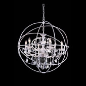 Crystal Geneva Chandelier - Elegant Lighting 1130D32PN
