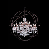 Crystal Geneva Chandelier - Elegant Lighting 1130G43RI