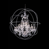 Crystal Geneva Large Chandelier - Elegant Lighting 1130G60PN