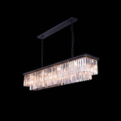 Crystal Sydney Rectangular Chandelier - Elegant Lighting 1202D60MB