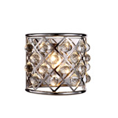 Crystal Madison Wall Sconce - Elegant Lighting 1213W11PN