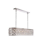 Crystal Madison Oval Chandelier - Elegant Lighting 1216G50PN