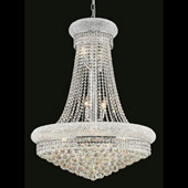 Crystal Primo Chandelier - Elegant Lighting 1800D28C