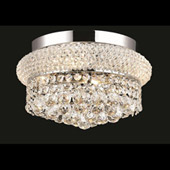 Crystal Primo Flush Mount Ceiling Light Fixture - Elegant Lighting 1800F12C