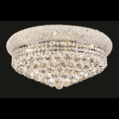 Crystal Primo Flush Mount Ceiling Light Fixture - Elegant Lighting 1800F20C