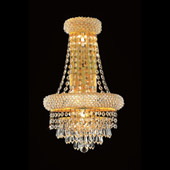 Crystal Primo Wall Sconce - Elegant Lighting 1802W12SG