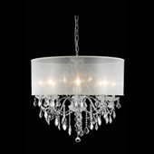 Crystal St. Francis Chandelier - Elegant Lighting 2015D26C