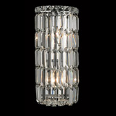 Crystal Maxime Wall Sconce - Elegant Lighting 2030W8C