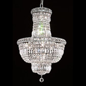 Crystal Tranquil Mini Chandelier - Elegant Lighting 2528D18C
