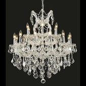 Crystal Maria Theresa Chandelier - Elegant Lighting 2800D30C