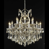 Crystal Maria Theresa Chandelier - Elegant Lighting 2800D30GT-GT