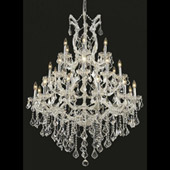 Crystal Maria Theresa Chandelier - Elegant Lighting 2800D38C
