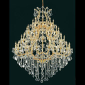 Crystal Maria Theresa Chandelier - Elegant Lighting 2800G46G