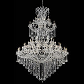 Crystal Maria Theresa Large Chandelier - Elegant Lighting 2800G96C