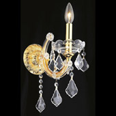 Crystal Maria Theresa Wall Sconce - Elegant Lighting 2800W1G