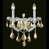 Crystal Maria Theresa Wall Sconce - Elegant Lighting 2800W2C-GT