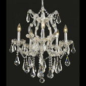 Crystal Maria Theresa Chandelier - Elegant Lighting 2801D20C