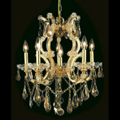 Crystal Maria Theresa Chandelier - Elegant Lighting 2801D20G-GT