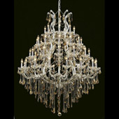 Crystal Maria Theresa Chandelier - Elegant Lighting 2801G46C-GT