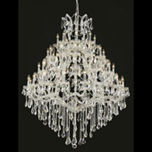 Crystal Maria Theresa Chandelier - Elegant Lighting 2801G46C