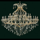 Crystal Maria Theresa Large Chandelier - Elegant Lighting 2801G72G-GT