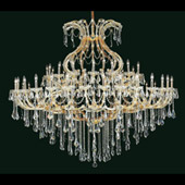 Crystal Maria Theresa Large Chandelier - Elegant Lighting 2801G72G
