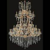 Crystal Maria Theresa Large Chandelier - Elegant Lighting 2801G96G